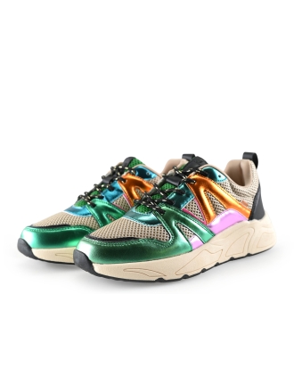 Poelman Sneakers Groen 299366