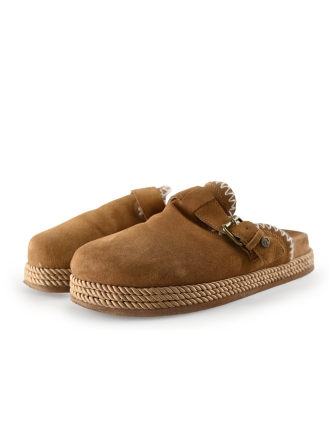 Warmbat Slippers Cognac 299608