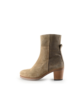 Shabbies Amsterdam Enkellaarzen Beige 299651