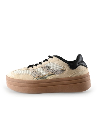 Poelman Sneakers Beige 299664