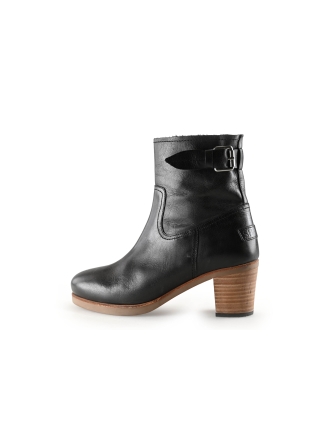 Shabbies Enkellaarzen Zwart 299668