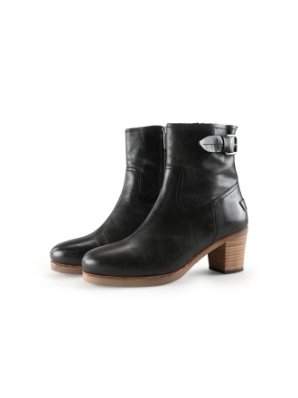 Shabbies Enkellaarzen Zwart 299668