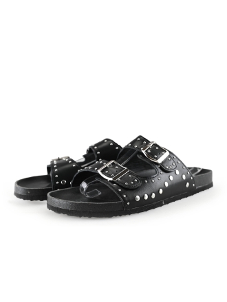 Ann Rocks Slippers Zwart 299763