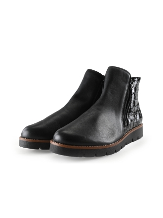 Feyn Enkellaarzen Zwart 300130