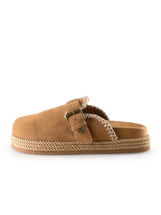 Warmbat Slippers Cognac 300167