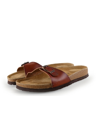 Bent Slippers Cognac 300820