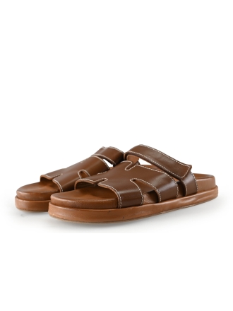 Sacha Slippers Cognac 301118