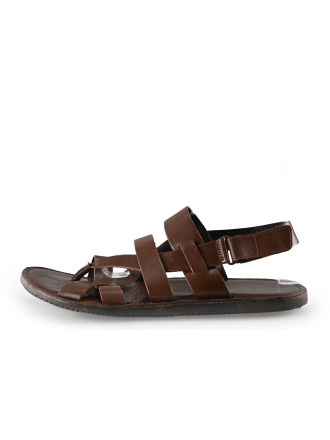 Manfield Sandalen Bruin 301189
