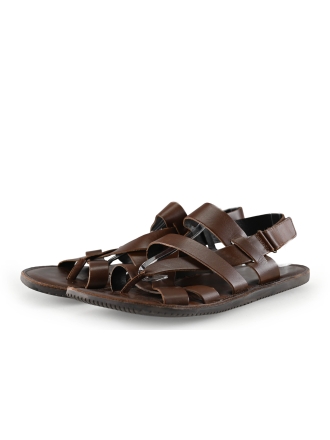 Manfield Sandalen Bruin 301189