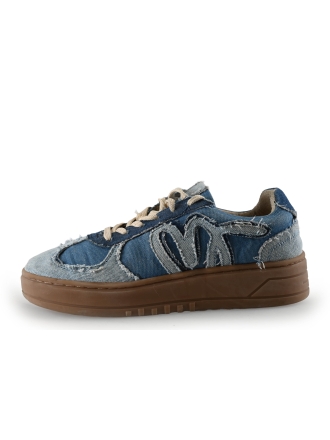 Manfield Sneakers Blauw 301245