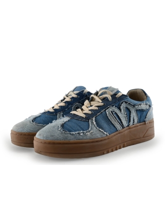 Manfield Sneakers Blauw 301245