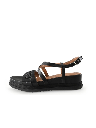 No Stress Sandalen Zwart 301981