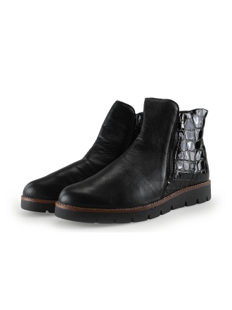 Feyn Enkellaarzen Zwart 302153