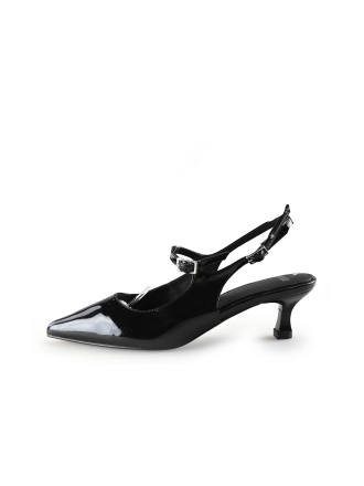 Manfield Slingbacks Zwart 302234
