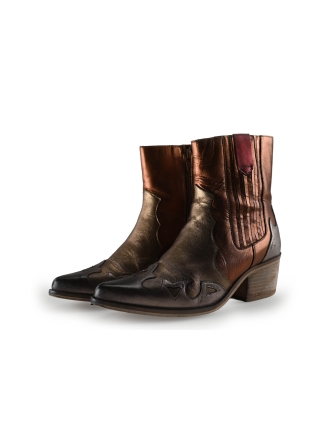 Manfield Cowboy laarzen Goud 302435