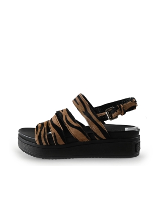 Shabbies Amsterdam Sandalen Zwart 302547