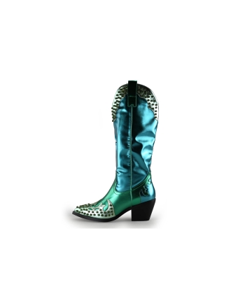 Azalea Wang Cowboy laarzen Blauw 303004