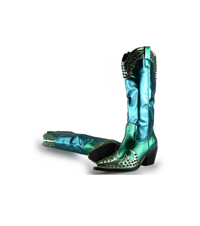 Azalea Wang Cowboy laarzen