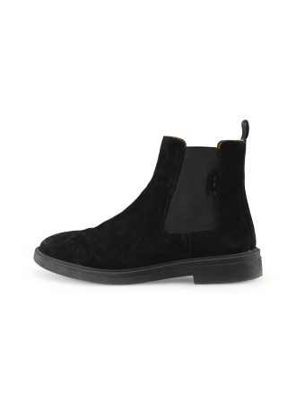 Manfield Chelsea boots Zwart 303043