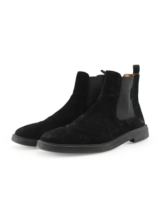 Manfield Chelsea boots Zwart 303043
