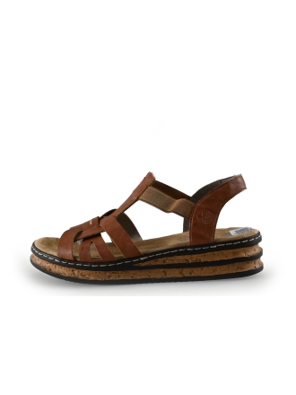 Rieker Sandalen Bruin 303148