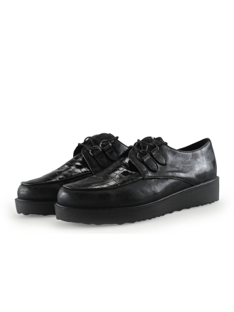 Hee Veterschoenen Zwart 303310