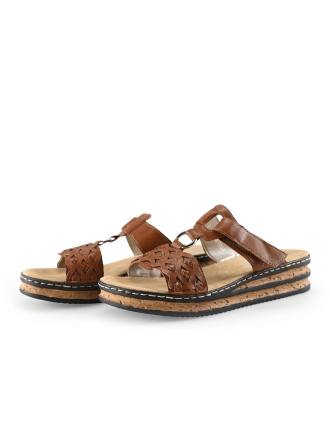 Rieker Muiltjes Cognac 303396