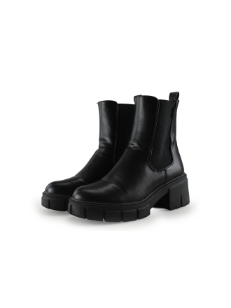 Poelman Enkellaarzen Zwart 303569