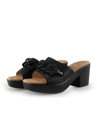 Mustang Muiltjes Zwart 303640