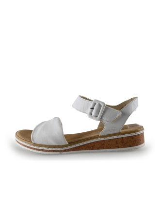 Rieker Sandalen Wit 303747