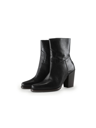 Shabbies Amsterdam Enkellaarzen Zwart 303982