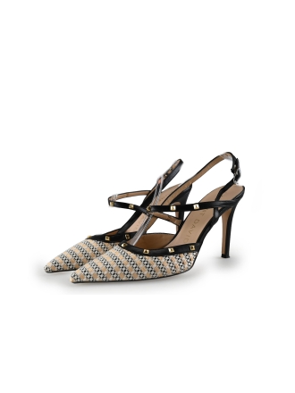 Laurent David Slingbacks Zwart 304236
