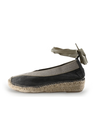 Shabbies Amsterdam Espadrilles Grijs 305125