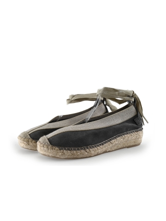 Shabbies Amsterdam Espadrilles Grijs 305277