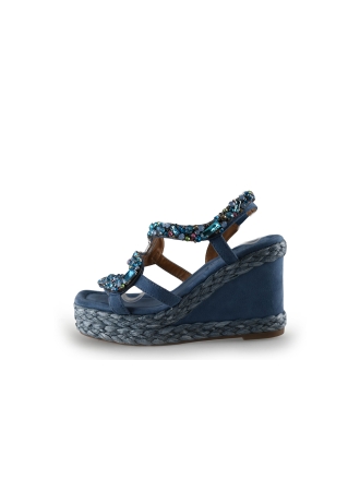 Laura Vita Sleehakken Blauw 305381