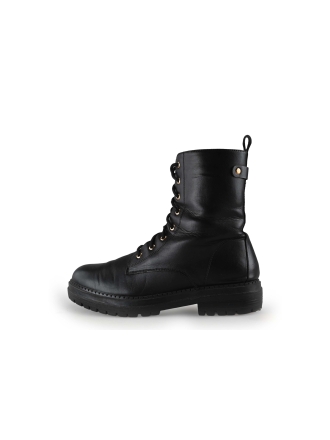 Poelman Veterboots Zwart 305754