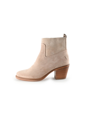 Shabbies Amsterdam Enkellaarzen Beige 305869