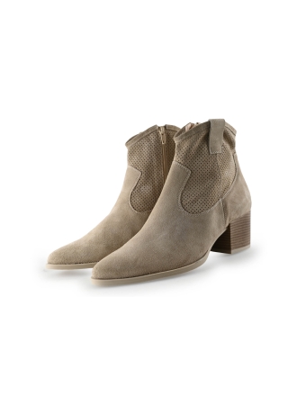 Linea Zeta Cowboy laarzen Beige 306500