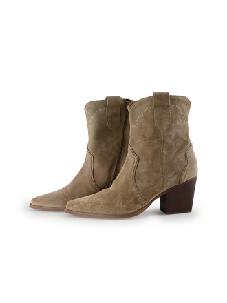 Manfield Cowboy laarzen Beige 306797