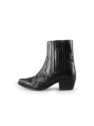 Manfield Cowboy laarzen Zwart 306814