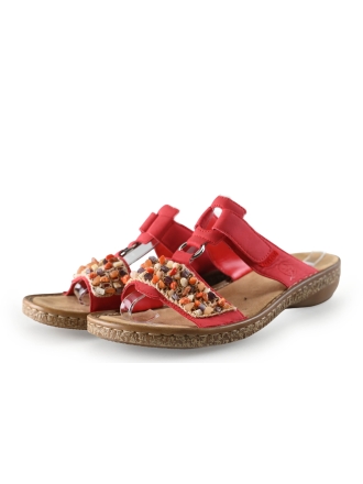 Rieker Muiltjes Rood 307274