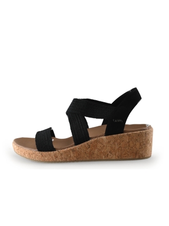 Skechers Sleehakken Zwart 307297