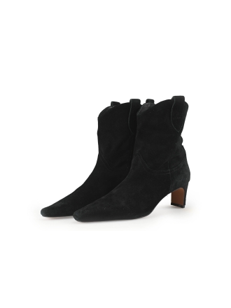 Manfield Enkellaarzen Zwart 309038