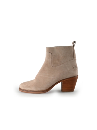Shabbies Amsterdam Enkellaarzen Beige 309079