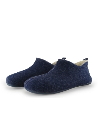 Manfield Pantoffels Blauw 309641