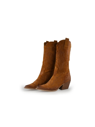 Divine Follie Cowboy laarzen Cognac 309803