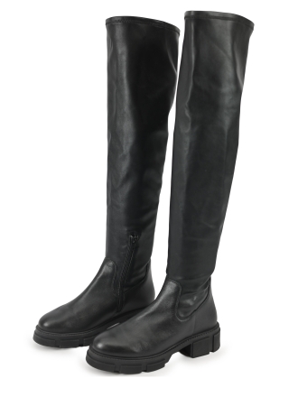 Manfield Laarzen Zwart 309806