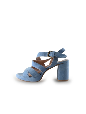 Manfield Sandalen Blauw 310039