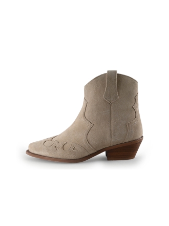 Manfield Enkellaarzen Beige 310065