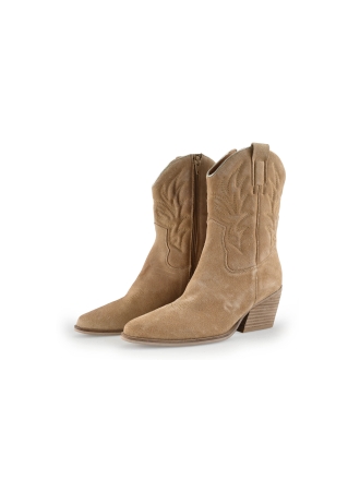 Manfield Cowboy laarzen Beige 310231